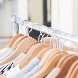 Something new! clothes hanging