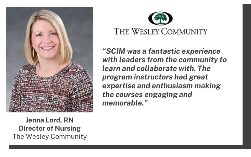 Jenna Lord SCIM Testimonials Jenna Lord SCIM Testimonials