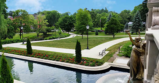 self-guided walking tour